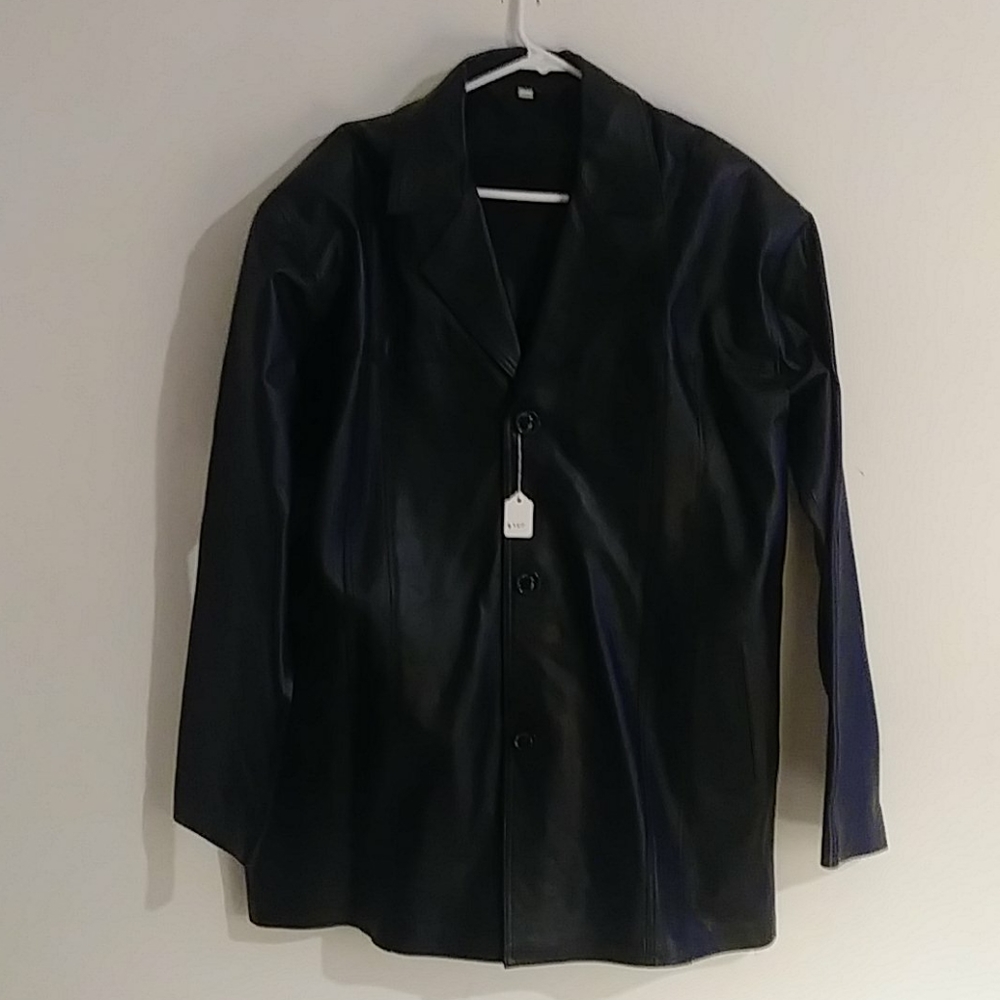 COPY - Man's Black Genuine Leather Jacket